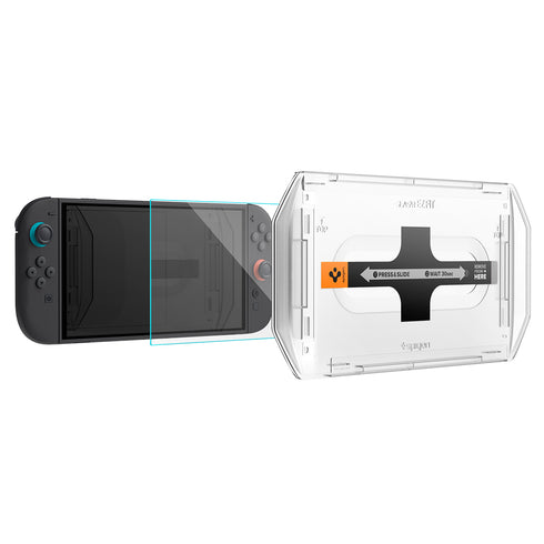 Spigen Nintendo Switch 2 螢幕保護貼 GLAS.tR EZ Fit